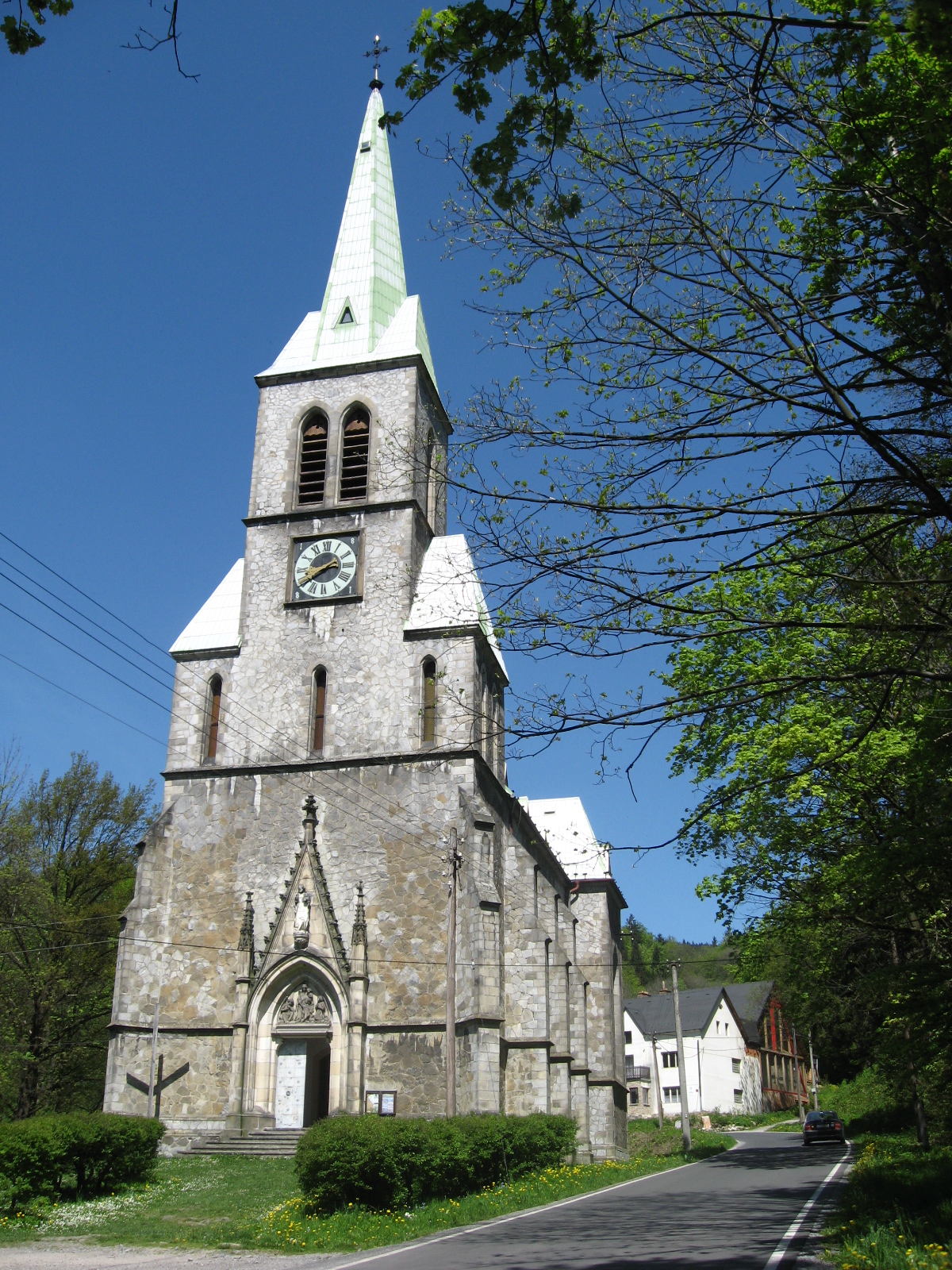 Poutní kostel v Travné
