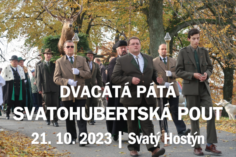 Svatý Hostýn zve na Svatohubertskou pouť!