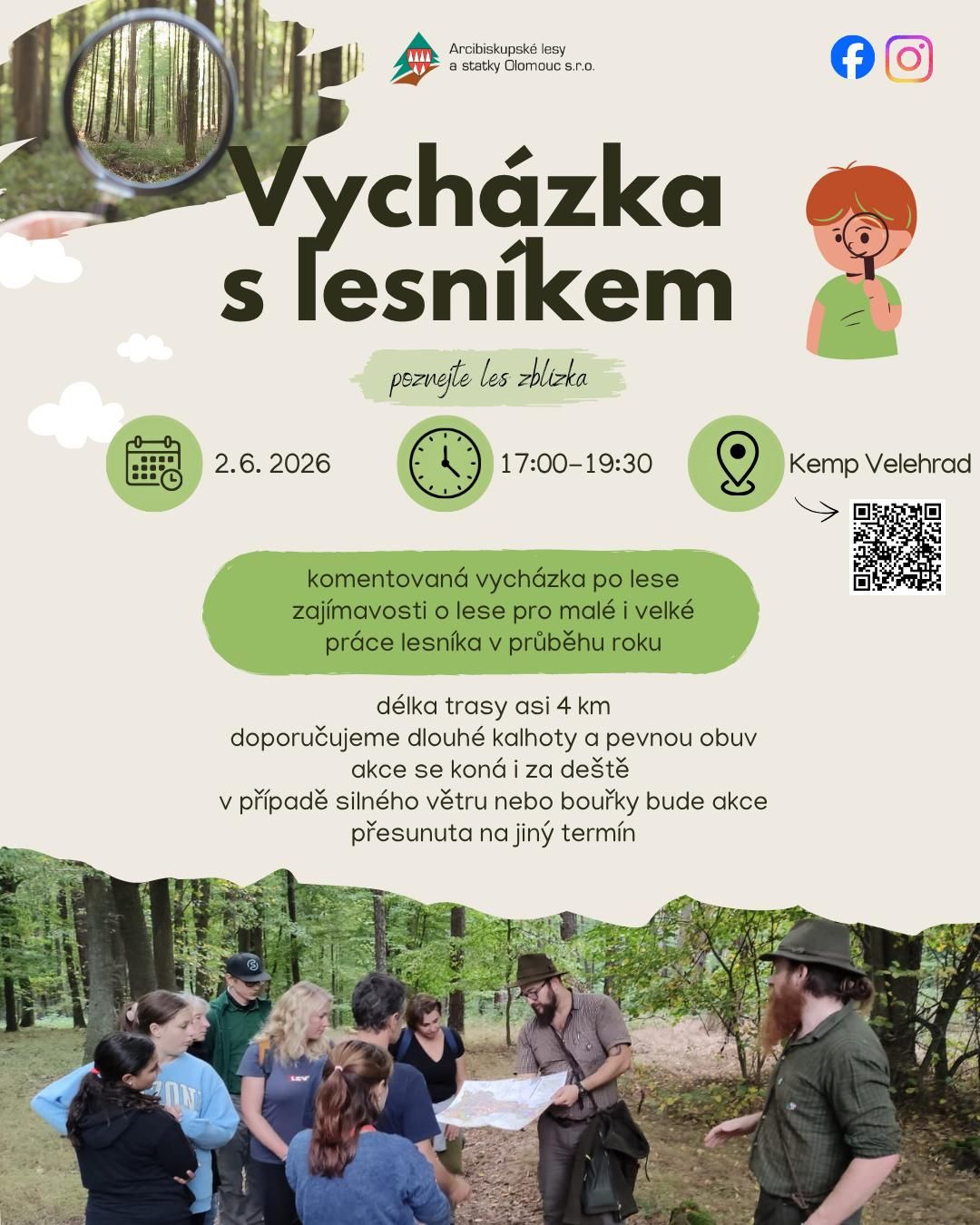 Vycházka s lesníkem